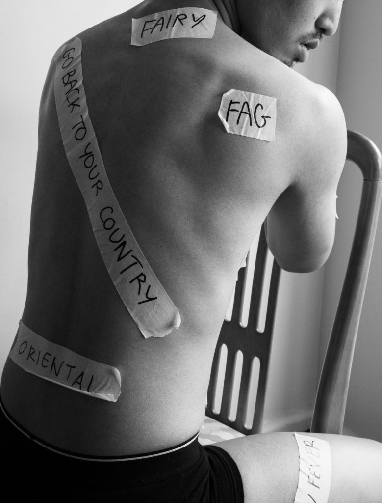 Photo Series - Labels on my back